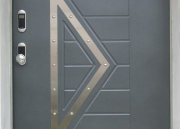 Bergamaschi Serramenti Mantova Porte Ingresso Porta Blindata Con Elemento Design